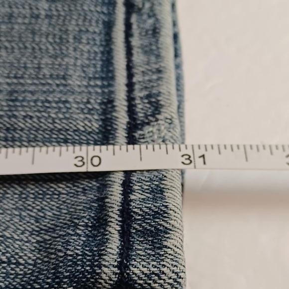 Vigoss Women Size 11 New York Boot Denim Jeans Distressed Medium Wash - Picture 8 of 8